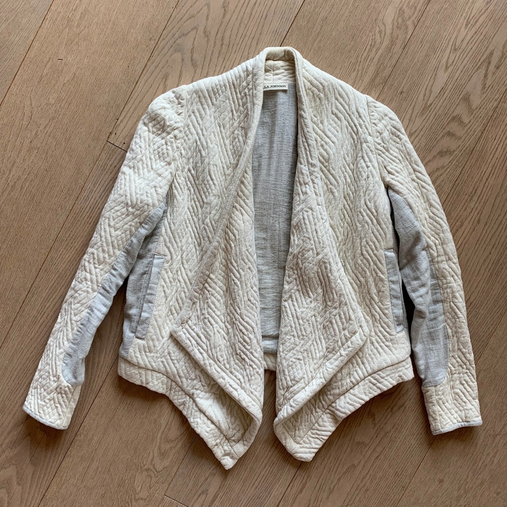 Ulla Johnson | Quilted Open-Front Jacket - Picture 4 of 6